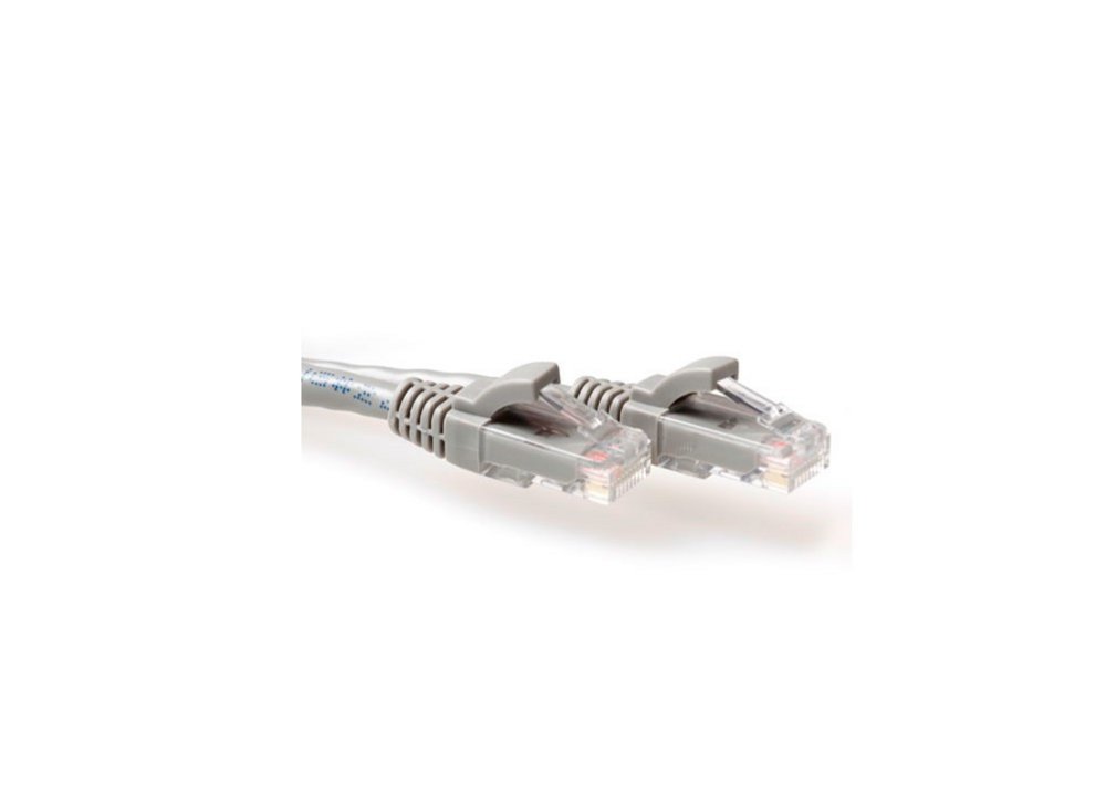 ACT UTP Cat 6A Netwerkkabel (IB3001) | 1 m | Grijs - Matmuis - Matmuis
